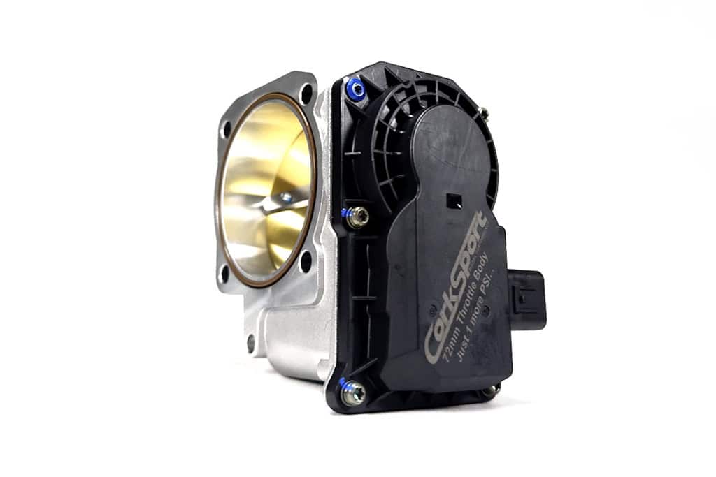 CorkSport 72 mm performance throttle body for the Mazdaspeed 2.3 DISI
