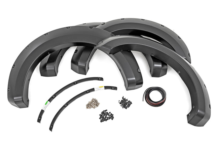 Pocket Fender Flares | BN Silver Spruce | Ford F-250/F-350 Super Duty (17-22)