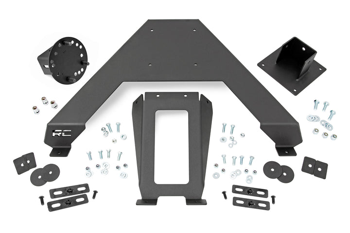 Bed Mount Spare Tire Carrier | Universal (5x5.5 6x5.5 6x135 &amp; 5x5.0 Bolt Patterns)
