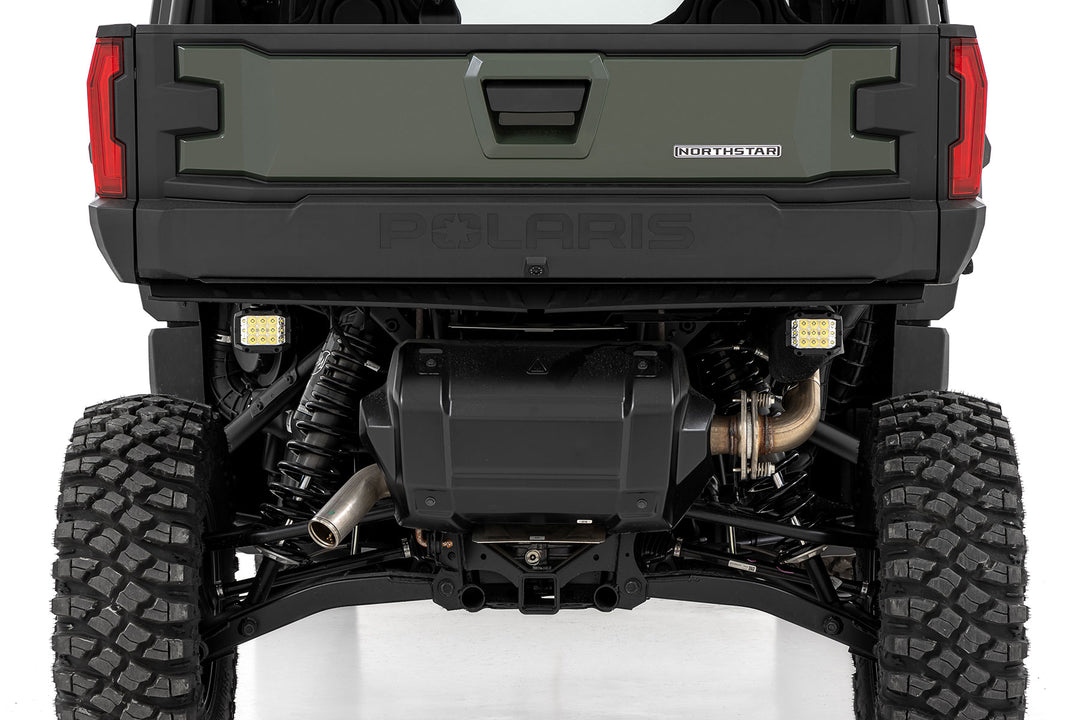 LED Light | Under Bed Mount | 2" Black Pair | Flood | Polaris XPEDITION ADV 5 