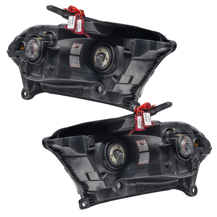 Oracle 11-13 Dodge Durango SMD HL Halogen - Black - ColorSHIFT w/ 2.0 Controller