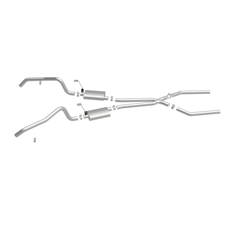 MagnaFlow Sys Cat-Back 67-72 F-Body 2.50inch w/Tru-X
