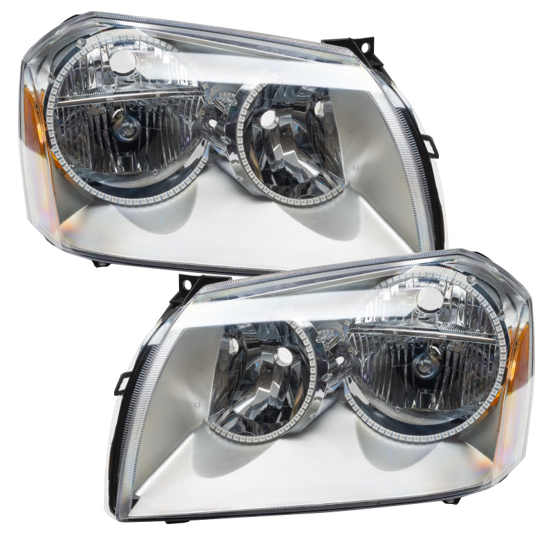 Oracle 05-07 Dodge Magnum SMD HL - Chrome - ColorSHIFT