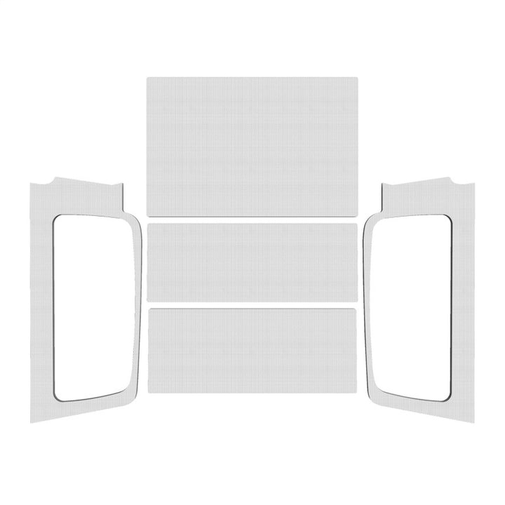 DEI 04-06 Jeep Wrangler LJ Unlimited Headliner Complete Kit - White