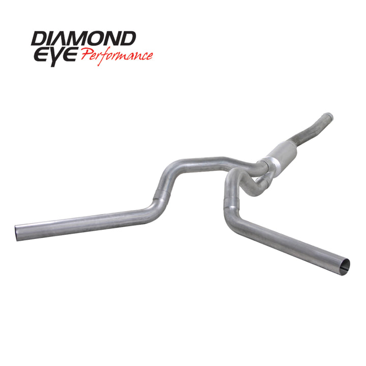 Diamond Eye KIT 4in Catback DUAL AL CHEVY/GMC 6.6L 2500/3500 2006-2007.5