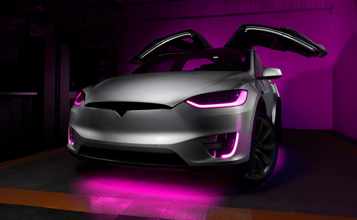 ORACLE Lighting 16-21 Tesla Model X Dynamic ColorSHIFT Headlight & Fog Light DRL  Kit