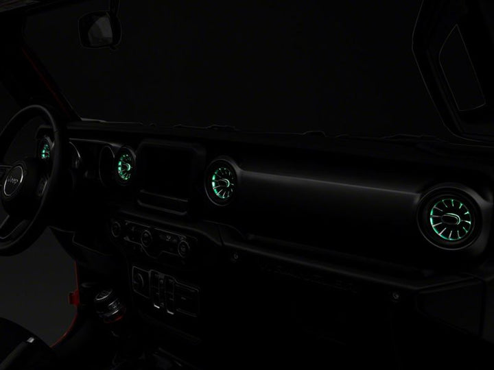 Raxiom 18-23 Jeep Wrangler JL LED Ambient Vent Lighting Kit