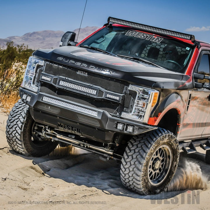 Westin 17-19 Ford F-250/350 Pro-Mod Front Bumper - Textured Black