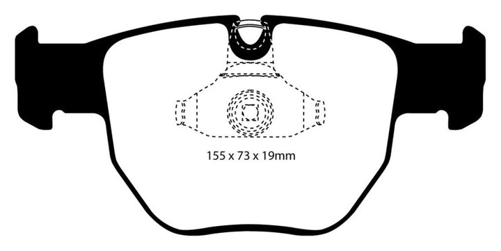 EBC 03-05 Land Rover Range Rover 4.4 Ultimax2 Front Brake Pads