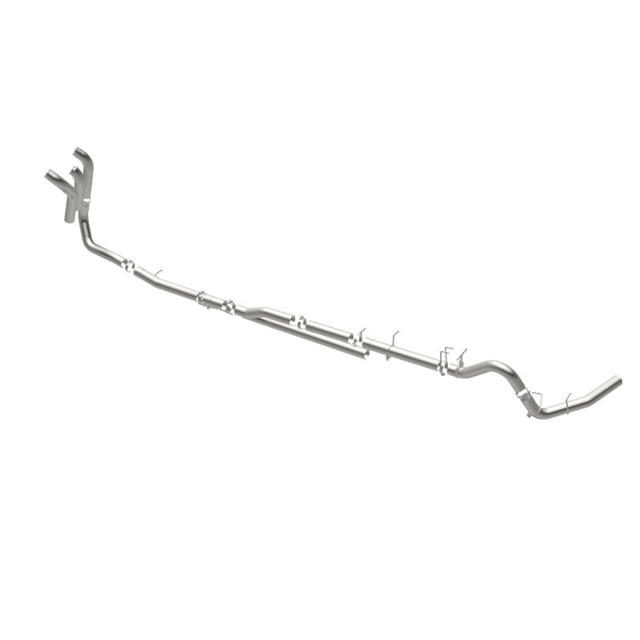 MagnaFlow Sys T/B 99-03 Ford F-250/F-350 Super Duty 7.3L Diesel 4in Single Passenger Side Rear Exit
