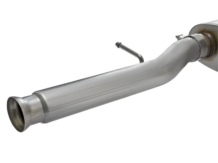 aFe MACHForce XP Exhausts Cat-Back Black Tip 09-17 GM Silverado 1500 4.3/5.3L RegCab SB/LB