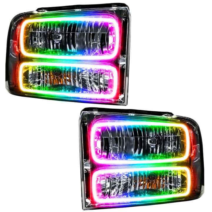 Oracle 05 Ford Excursion SMD HL - Chrome - ColorSHIFT