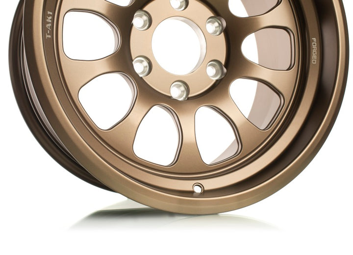 Titan 7 T-AK1 17x8.5 6x135 -1 Offset / 87.1 CB Techna Bronze Wheel (Dropship ONLY)