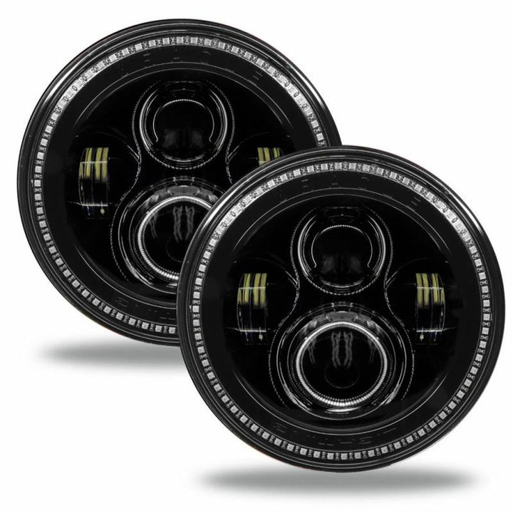 Oracle Jeep Wrangler JL/Gladiator JT 7in. High Powered LED Headlights (Pair) - Dynamic