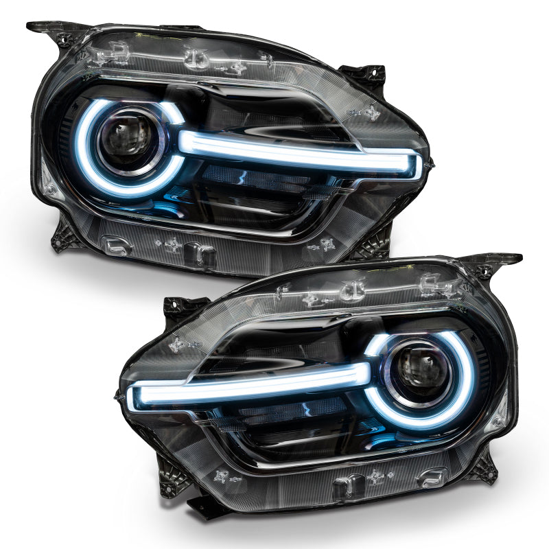 Oracle 2021 Ford Bronco Sport RGB+W Headlight DRL + Halo  - ColorSHIFT w/o Controller