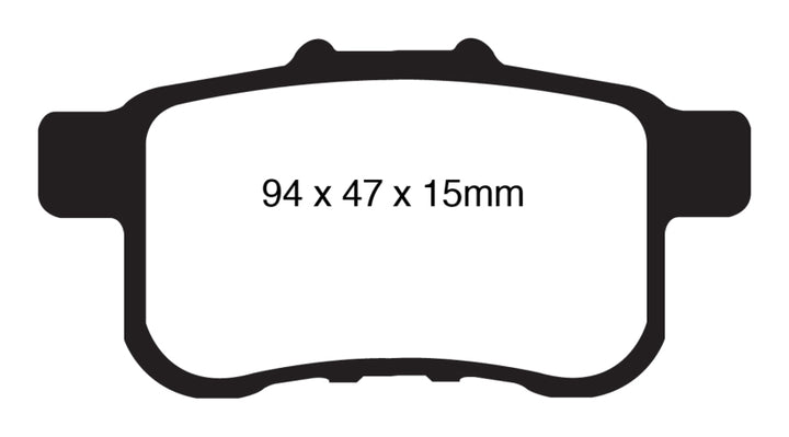 EBC 09-14 Acura TSX 2.4 Yellowstuff Rear Brake Pads
