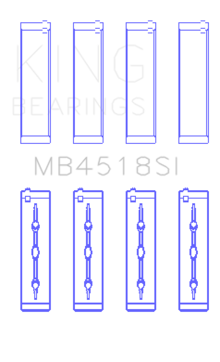 King Engine Bearings 11-20 Chrysler 300 / Dodge Grand Caravan (Size STD) Main Bearing Set