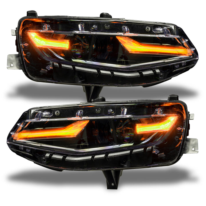 Oracle 19-21 Chevy Camaro LS/LT RGB+A Headlight DRL  Kit - ColorSHIFT w/o Controller