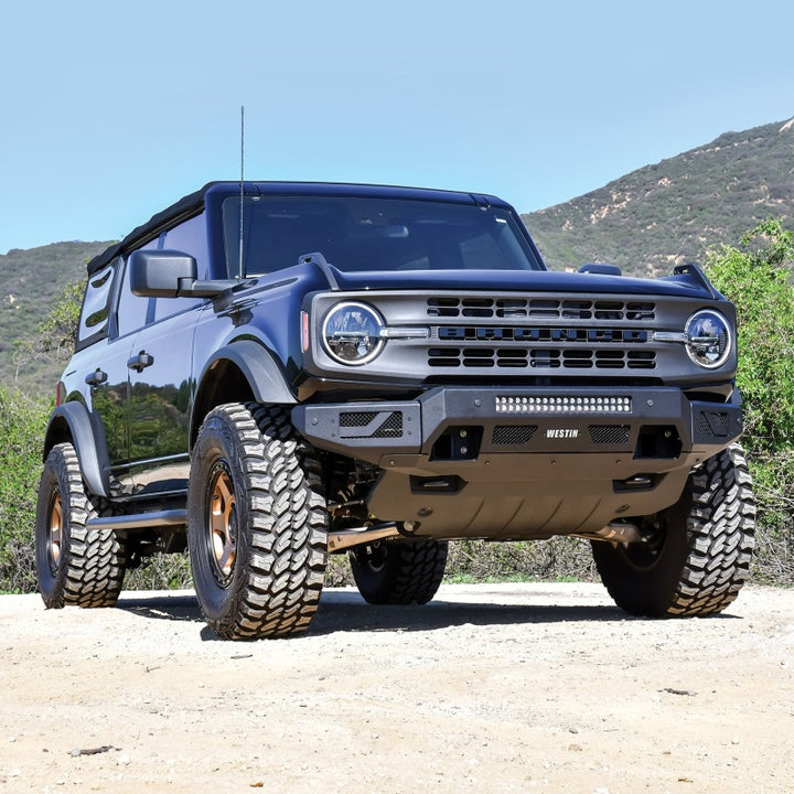 Westin 21-25 Ford Bronco Pro-Mod Front Bumper - Textured Black