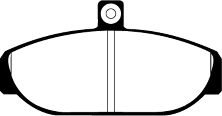 EBC 85-93 Volvo 740 2.1 (Girling) Ultimax2 Front Brake Pads