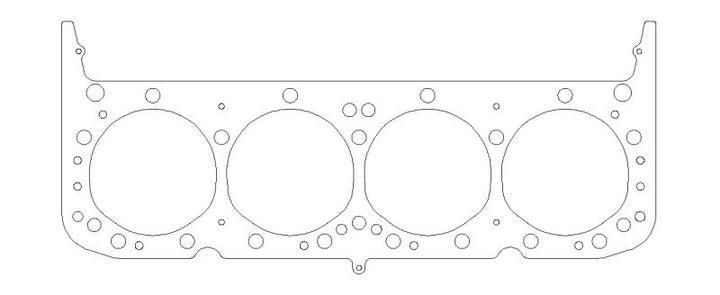 Cometic Chevy Small Block 4.06in Bore .040 inch MLS Head Gasket (w/All Steam Holes)