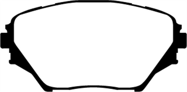 EBC 01-03 Toyota RAV 4 2.0 Greenstuff Front Brake Pads