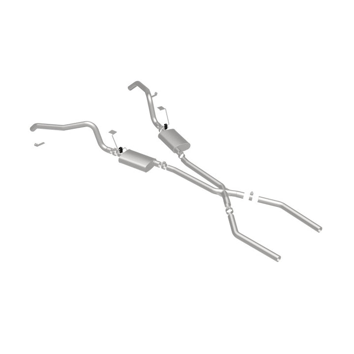 MagnaFlow Sys Cat-Back 67-72 F-Body 2.50inch w/Tru-X
