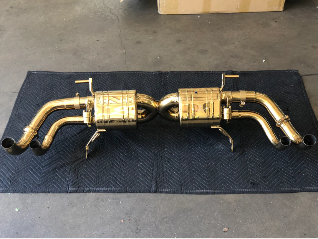 Audi R8 V8 / V10 Valved Sport Exhaust System