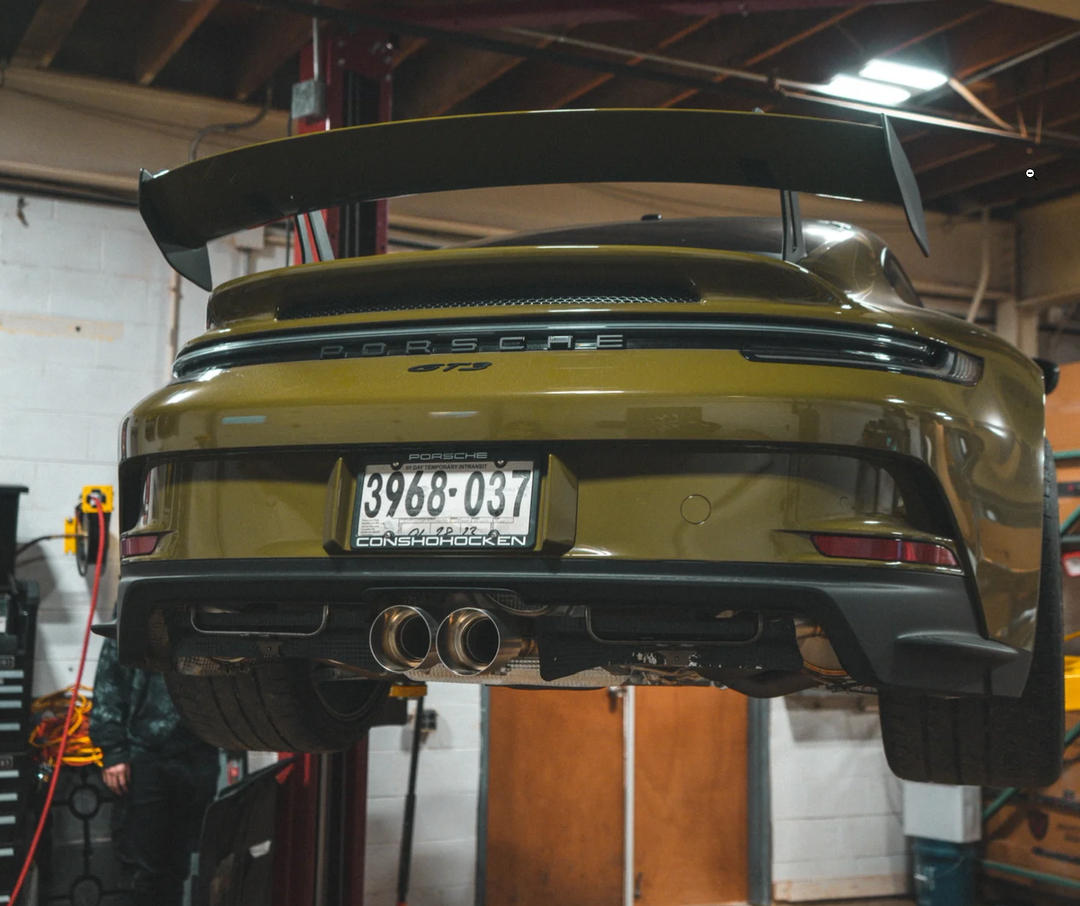 Porsche 992 GT3 Valved Sport Exhaust System