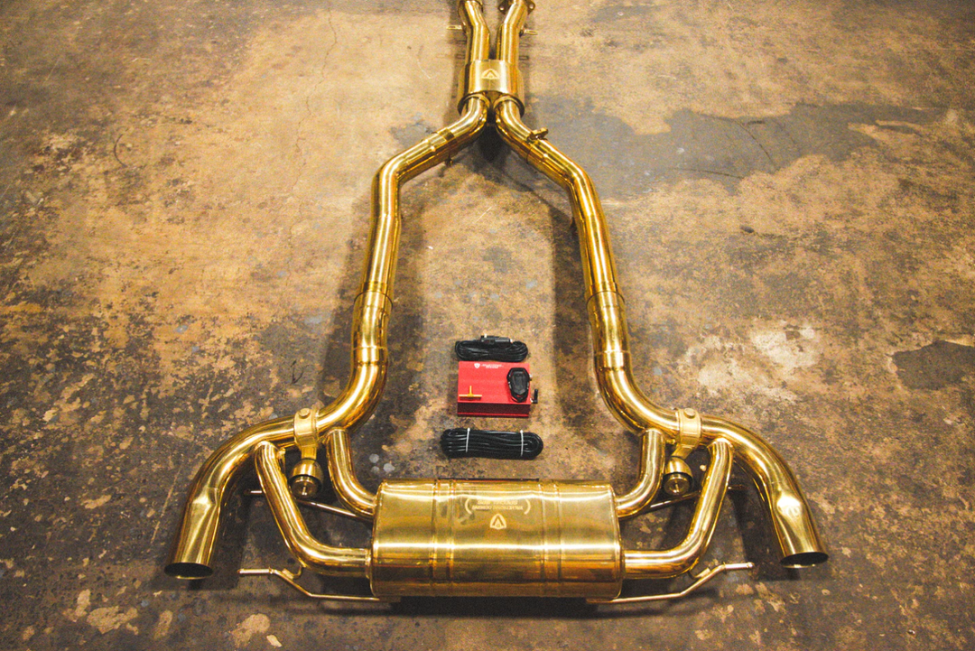 Mercedes SLS AMG Valved Sport Exhaust System