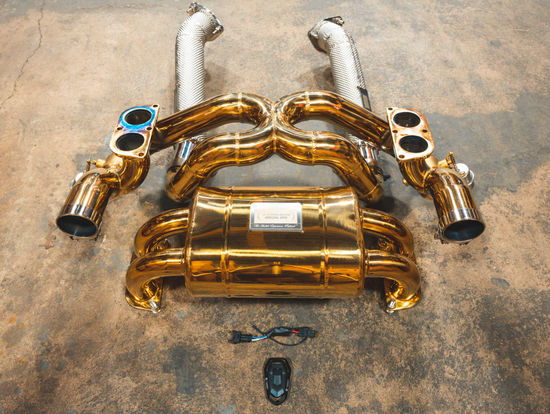 Ferrari F430 Scuderia / 16M Valved Sport exhaust system