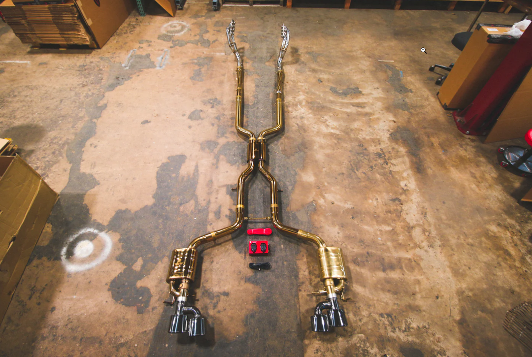 Mercedes C63 AMG W204 Valved Sport Exhaust System