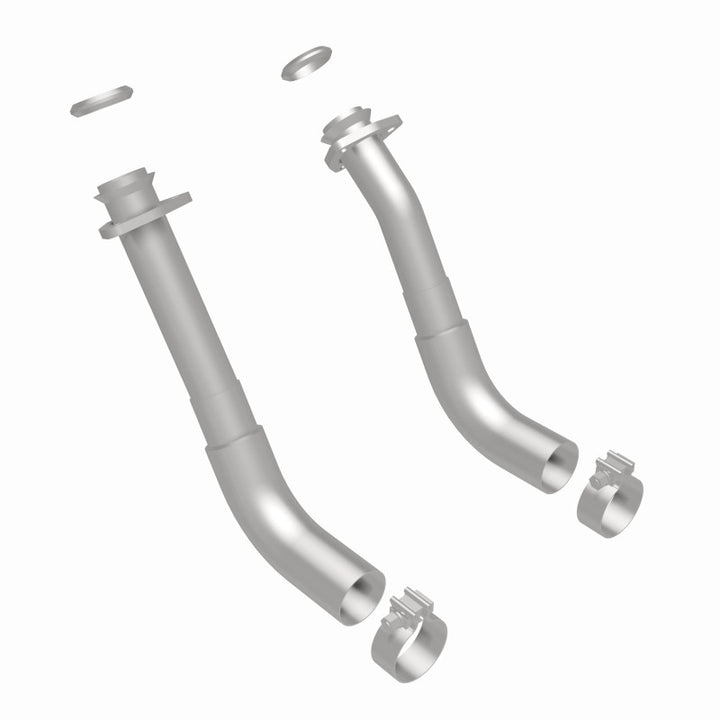 MagnaFlow 66-72 Chevy C10 Pickup V8 2-Piece Front Exhaust Pipe Kit (2in Tubing/Clamps/Inlet Flanges)