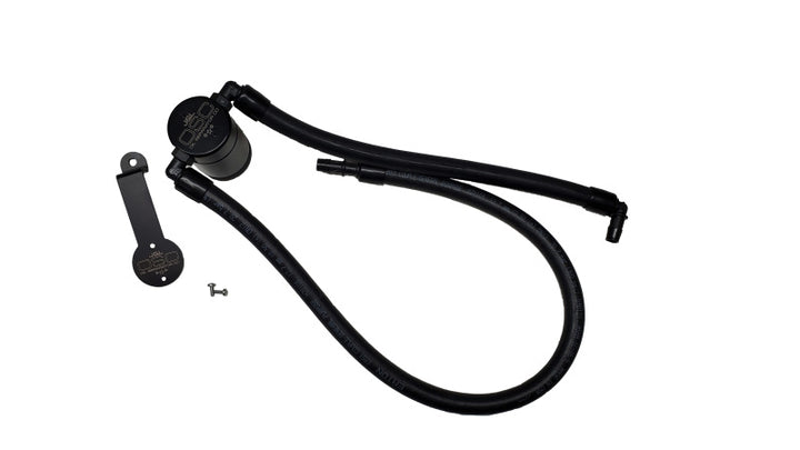 J&amp;L 2021-2025 Jeep Wrangler 392 Oil Separator 3.0 Passenger Side - Black Anodized