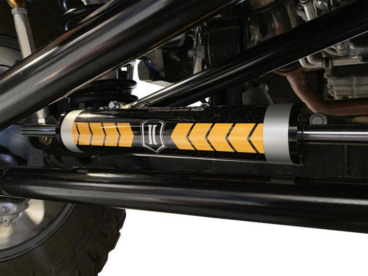 ICON 2018+ Jeep Wrangler JL / 2020+ Jeep Gladiator JT Centerline Steering Stabilizer Kit (Non Adj)