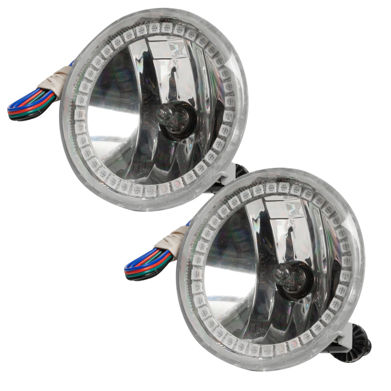 Oracle Lighting 14-15 GMC Sierra 1500 Pre-Assembled LED Halo Fog Lights -Red