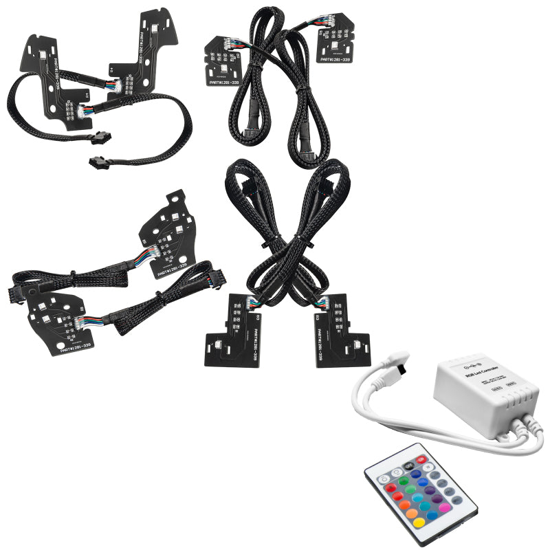 Oracle 19-21 Dodge RAM 1500 Reflector LED Headlight DRL Kit - w/Simple Controller