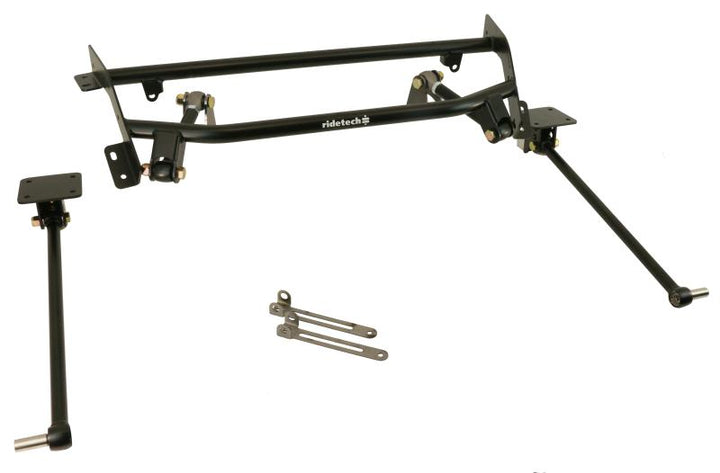 Ridetech 68-72 Nova (w/o FrameRail Bump) Double Adjustable Bolt-On 4-Link w/ Rubber Rod Ends