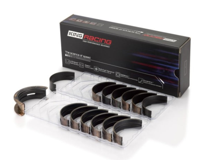 King Engine Bearings BMW M20/M50 2.0L/2.5L/2.7L (Size 0.5) Performance Main Bearing Set