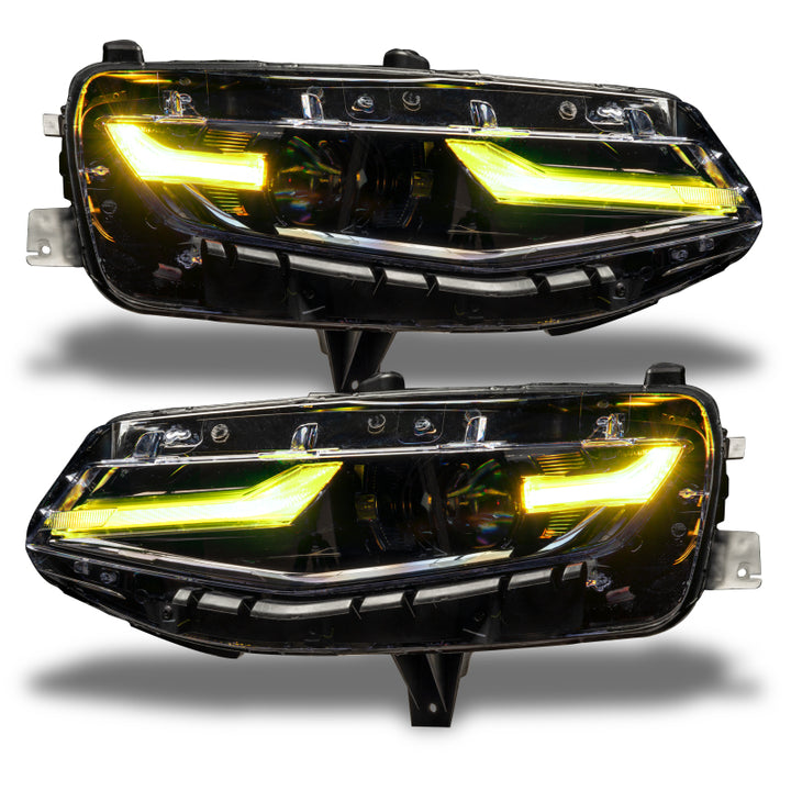 Oracle 19-21 Chevy Camaro LS/LT RGB+A Headlight DRL  Kit - ColorSHIFT w/ 2.0 Controller