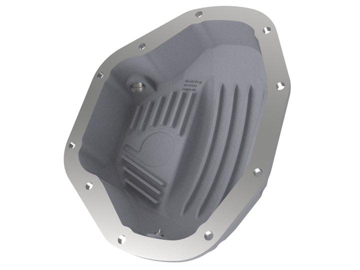 aFe Rear Differential Cover (Raw; Street Series); Dodge Diesel Trucks 94-02 L6-5.9L (td)