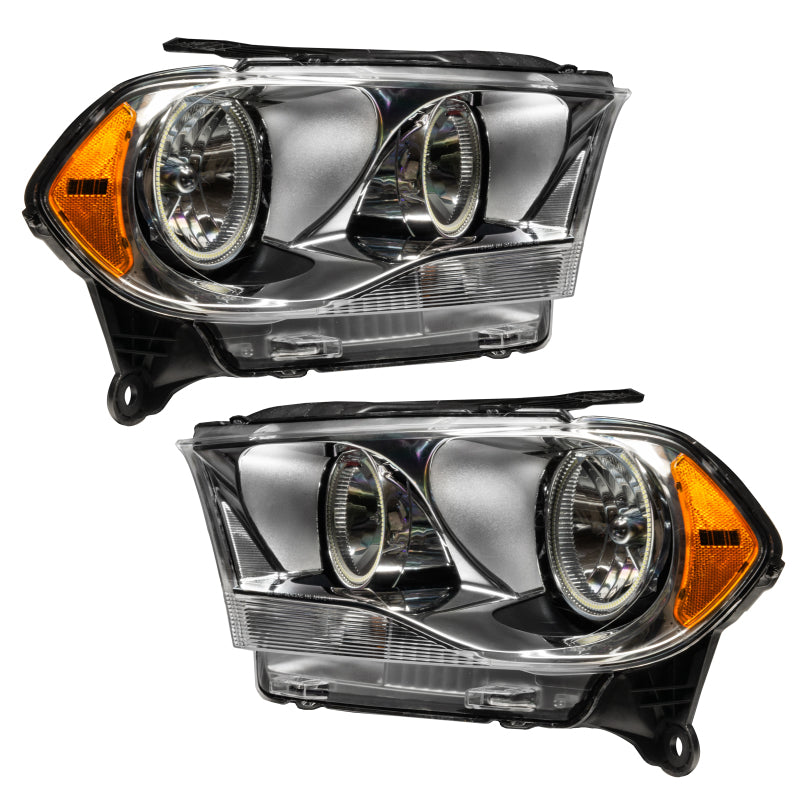 Oracle 11-13 Dodge Durango SMD HL Halogen - Chrome - ColorSHIFT w/o Controller