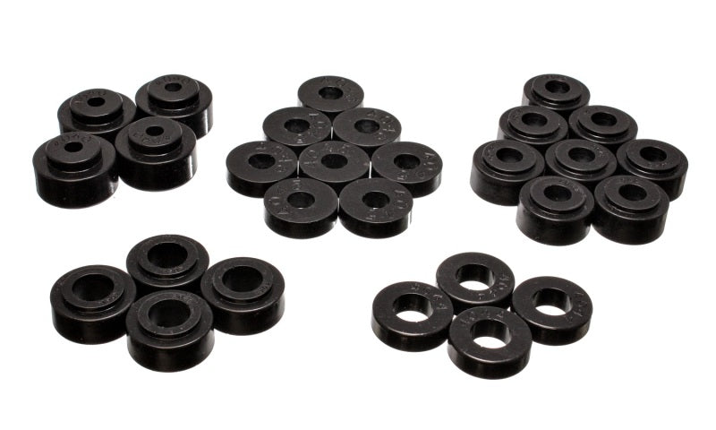 Energy Suspension GM Body Mount Set - Black