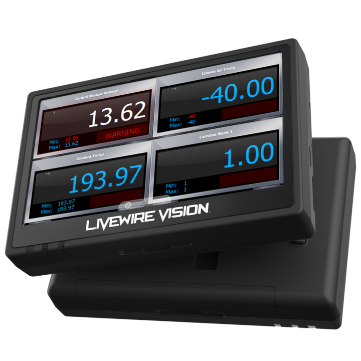 SCT Performance Livewire Vision Performance Monitor (for 1996+ Ford Vehicles)