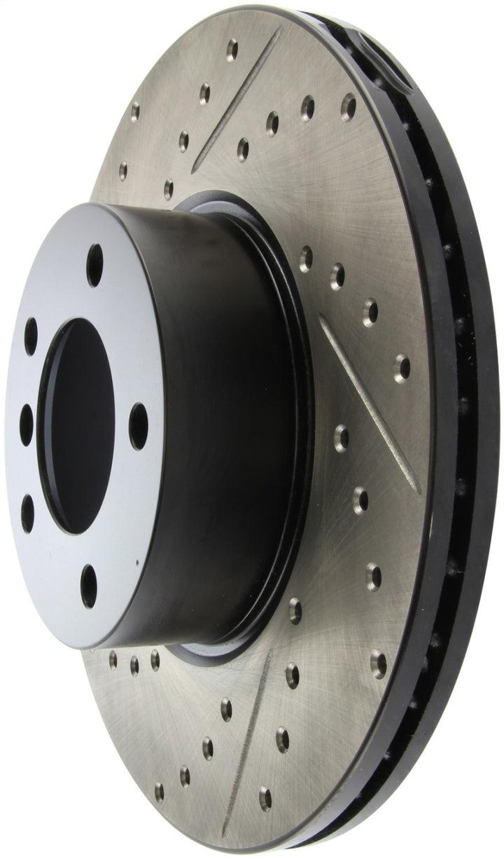 StopTech 9/07-09 BMW 328 Slotted & Drilled Right Front Rotor