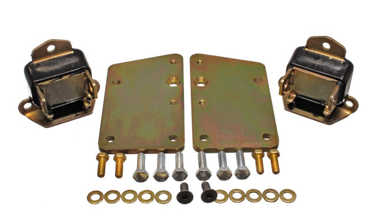 Energy Suspension Ls Conversion Motor Mount Set - Black