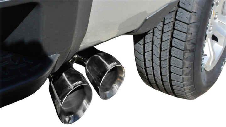Corsa 14-19 GMC Sierra/Chevy Silv 1500 Crew Cab/Std. Bed 5.3L V8 Polished  Single Side