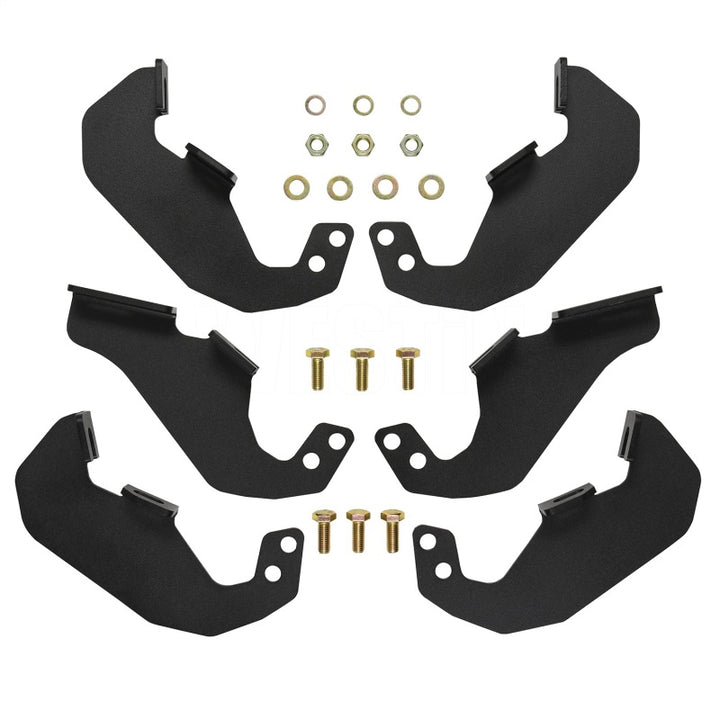 Westin 21-22 Ford Bronco 4-door Outlaw Nerf Step Bars - Textured Black