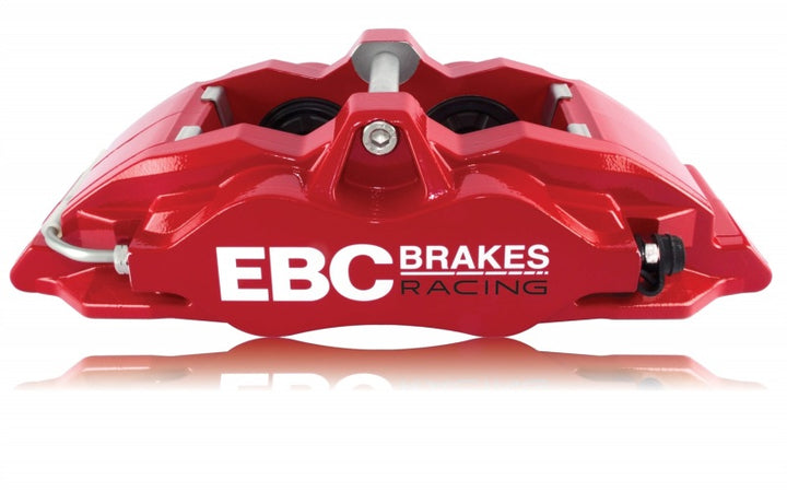 EBC Racing 2014+ Audi S1 (8X) Front Left Apollo-4 Red Caliper