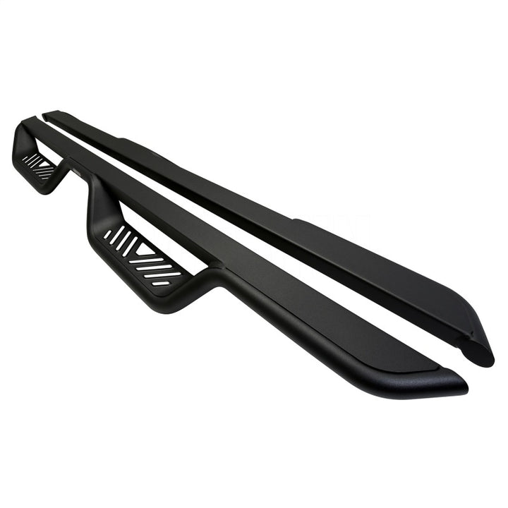 Westin 18-22 Jeep Wrangler JL Unlimited Outlaw Nerf Step Bars - Textured Black